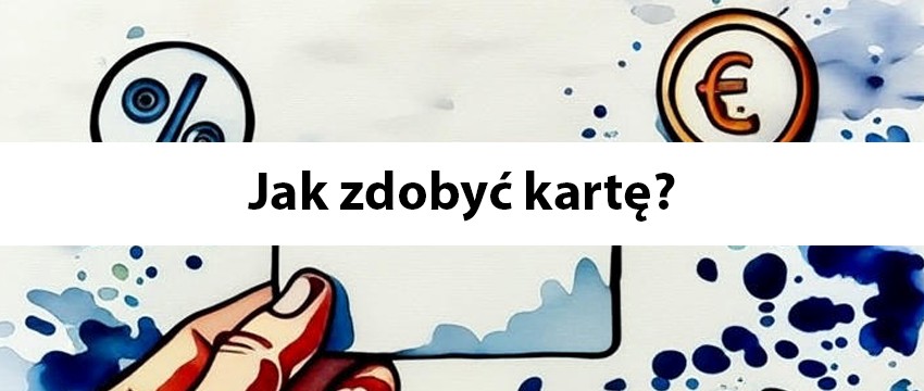 Рука держит дисконтную карточку, вокруг неё пять простых иконок-символов (скидка %, подарок, монета, доставка, улыбка)