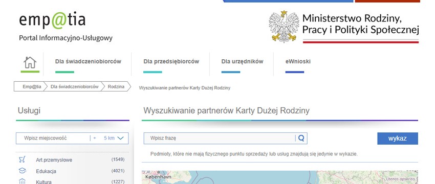 zrzut ekranu ze strony https://empatia.mpips.gov.pl/
